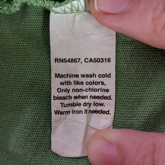 Hollister Early 2010s Y2K Green Knit Double Pockets Mini Babydoll Dress Size S - Picture 10 of 10